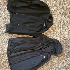 North face snow jacket and liner